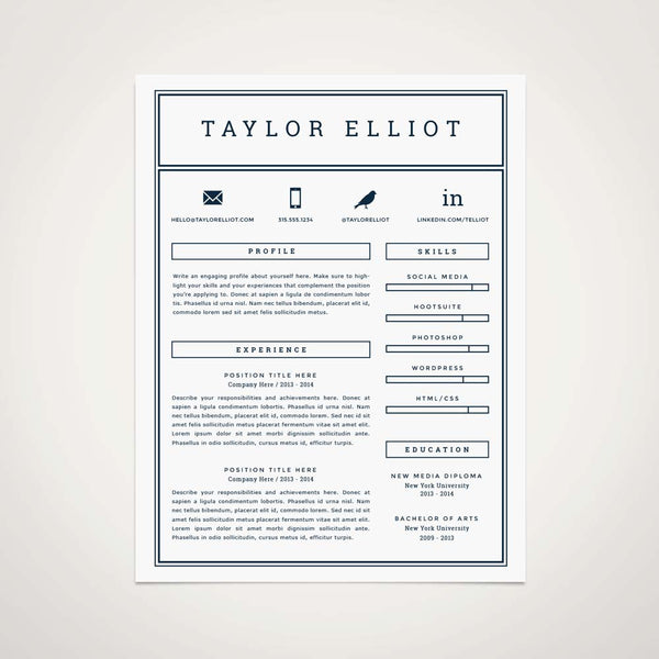 Professional Resume Template